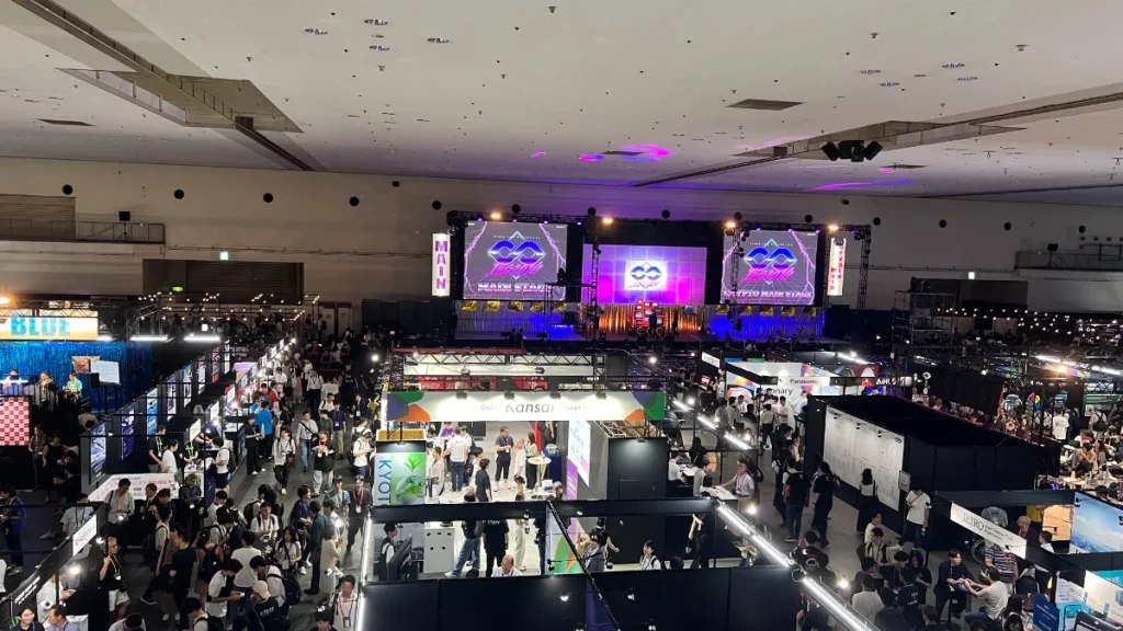 仮想通貨イベントのIVSの様子