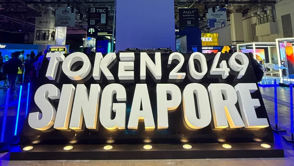 先日BITNAVIの編集部はTOKEN2049 | The World's Largest Crypto Eventに参加